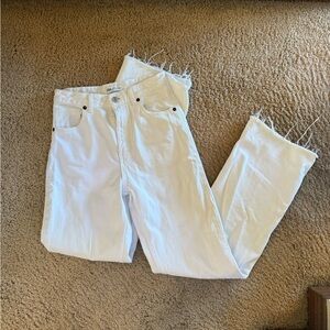 Zara Denim with Frayed Details